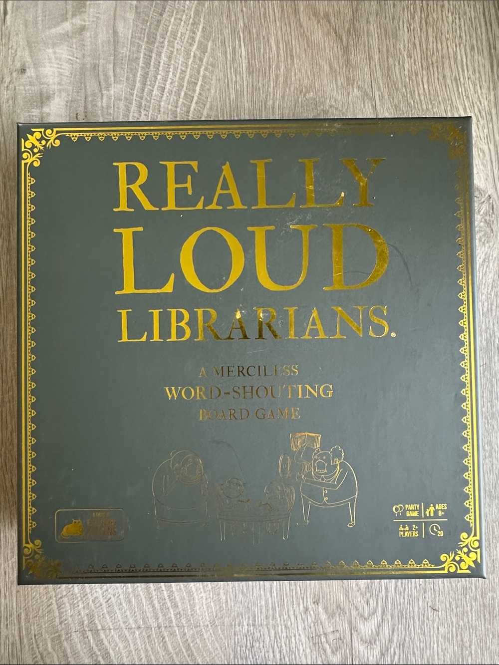 📚😂 Really Loud Librarians Party Board Game Complete - Great Condition